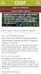 Mobile Screenshot of ccof.org